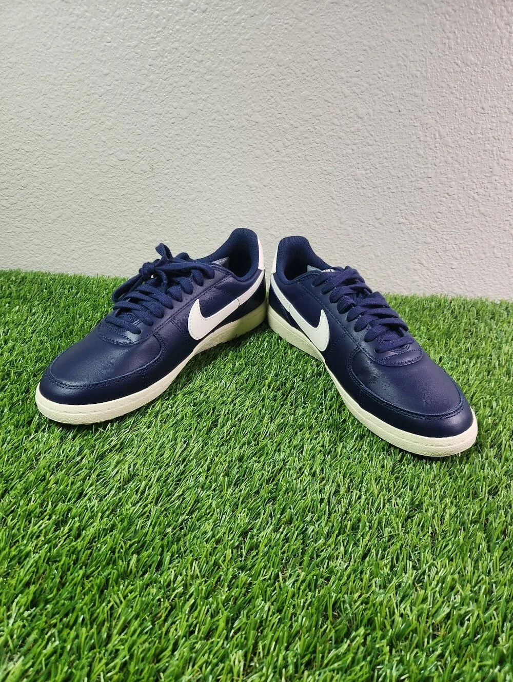 Nike Field General Leather Midnight Navy Sail Men’s Size 9 IH1343-400
